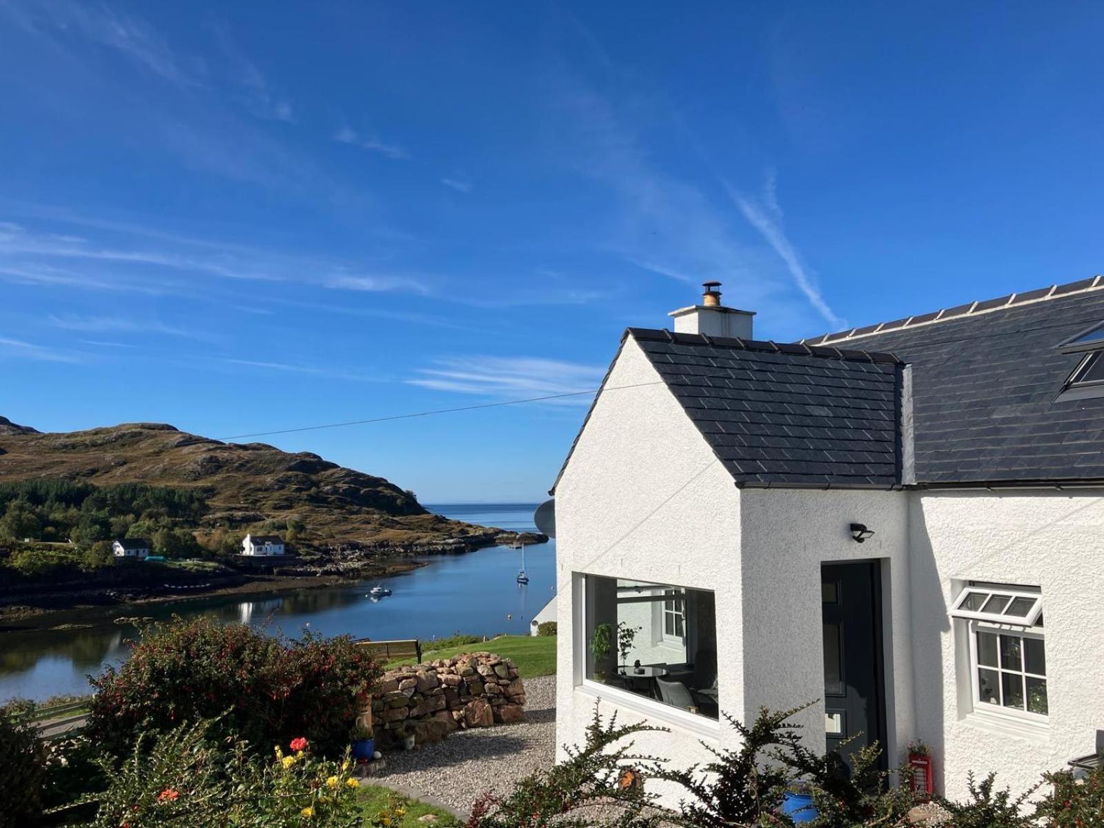 Waterfront Cottage Applecross Peninsula Ardheslaig エクステリア 写真