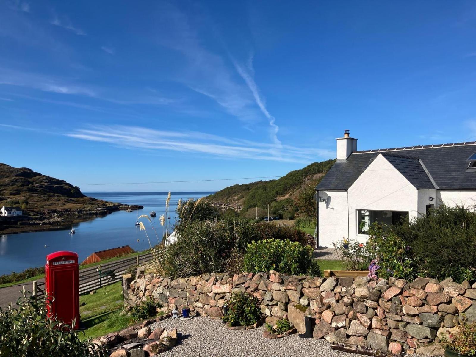 Waterfront Cottage Applecross Peninsula Ardheslaig エクステリア 写真