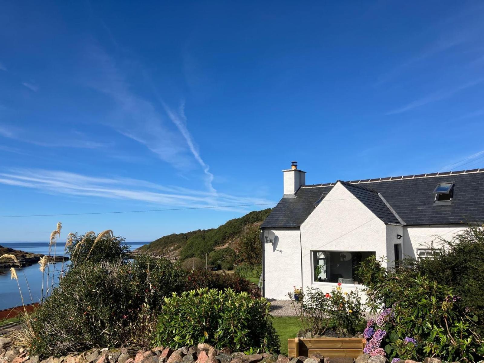 Waterfront Cottage Applecross Peninsula Ardheslaig エクステリア 写真