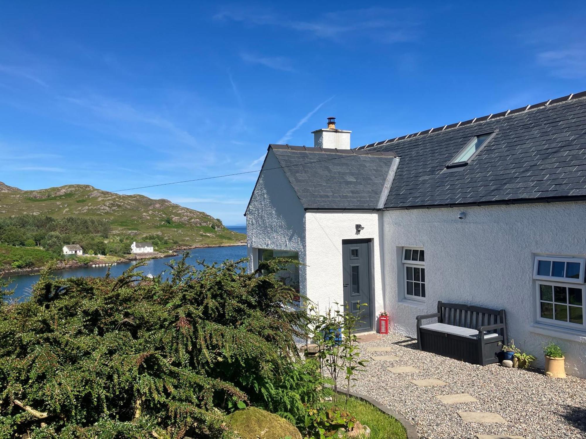 Waterfront Cottage Applecross Peninsula Ardheslaig エクステリア 写真