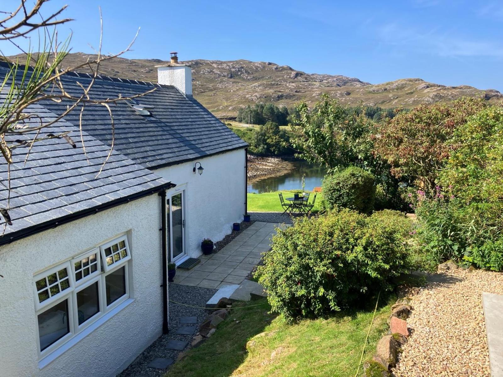 Waterfront Cottage Applecross Peninsula Ardheslaig エクステリア 写真