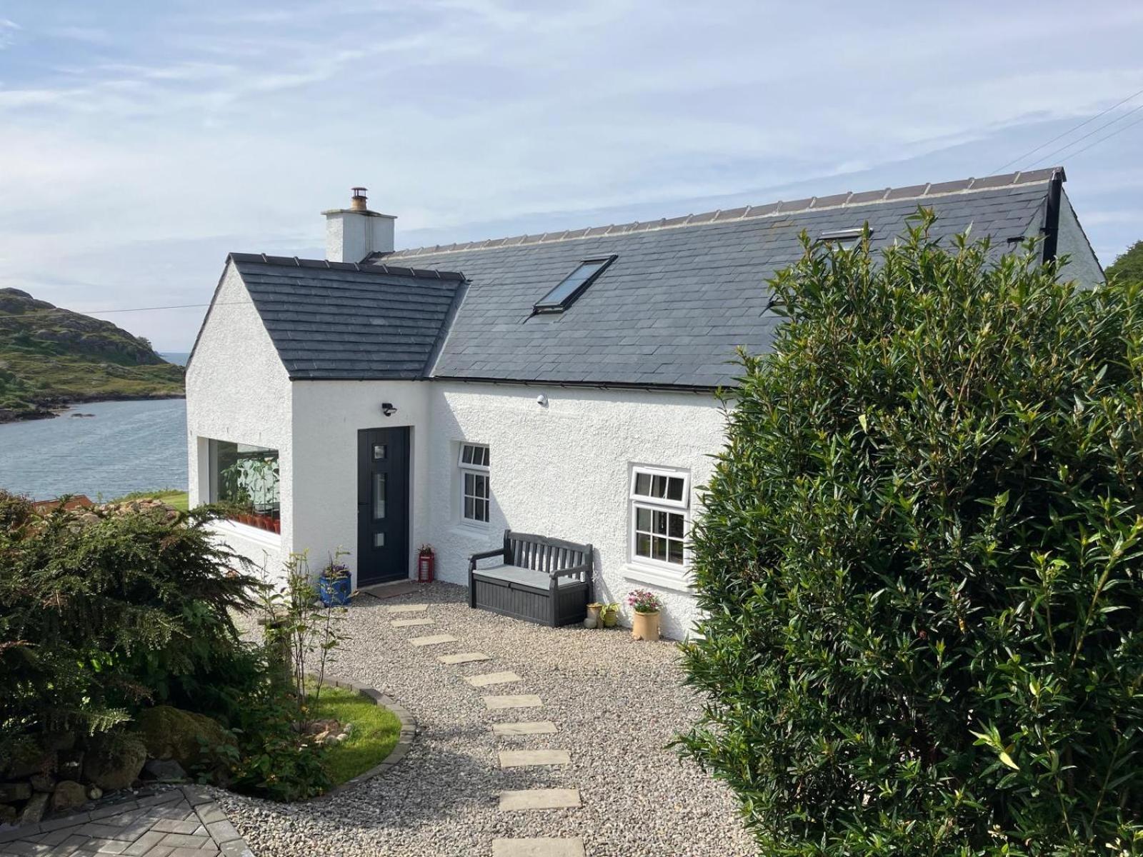 Waterfront Cottage Applecross Peninsula Ardheslaig エクステリア 写真